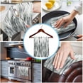 thumbnail image 3 of Sage Green Grey Vintage Kitchen Towels Set of 4, Water Absorbent Dish Towel, Retro Abstract Art Decorative Hand Towels - Quick Drying Cloth for Cooking Baking, 18x28 Inch, 3 of 8