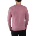 thumbnail image 2 of X RAY JEANS Mens Basic V-Neck Sweater Pullover, Heather Raspberry, 3XL, 2 of 10