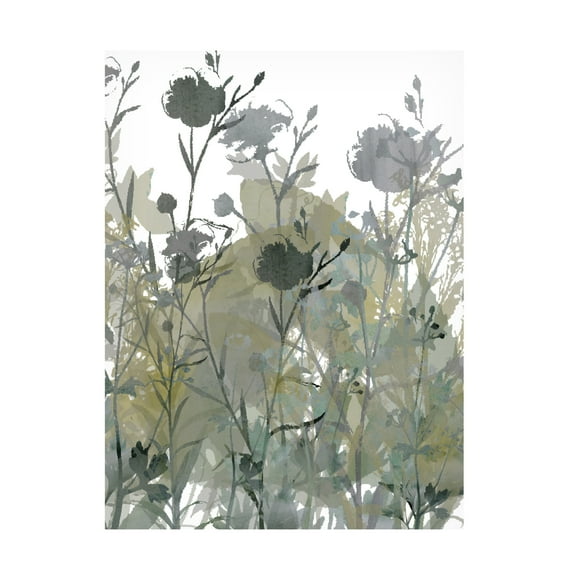 Canvas Wall Art - Maliq 'Flower Meadow' Wall Art for Living Room, Bedroom, or Office Décor by Trademark Fine Art - 14 x 19 Inches