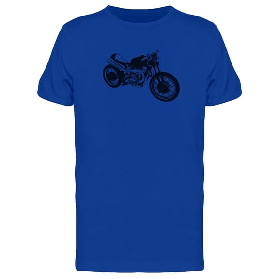 Vintage Motorcycle Silhouette Tee Men's -Image by Shutterstock