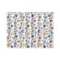 thumbnail image 3 of MKHERT Marine Shell Window Curtain Kitchen Curtain 26x39 inch,Two Piece, 3 of 3