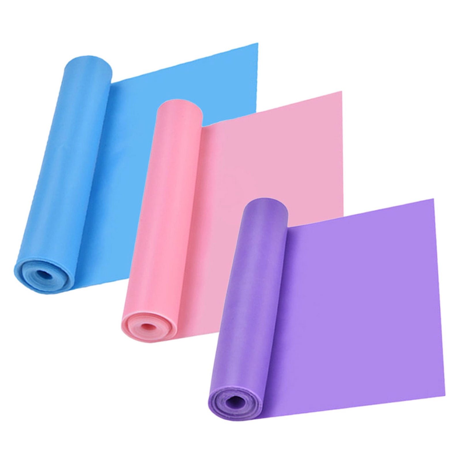 WRISTBIQUE 3Pcs Workout Resistance Bands for Sports Use Elastic Bands with High Elasticity