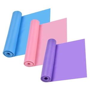 WRISTBIQUE 3Pcs Bandes de résistance à l'entraînement pour le sport Bandes élastiques avec haute élasticité