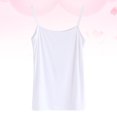 thumbnail image 4 of Chaleco de verano para mujer Chaleco con correa para el hombro ajustable Sin mangas Camiseta sin mangas para mujer (Talla XL Blanco), 4 of 5