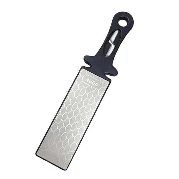 Afilador de Diamante Doble Cara 400 # 1000 # Herramienta de Cocina Portátil