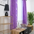 thumbnail image 4 of Vaidha Trees Sheer Curtain Window Voile Drape Valance Fabric, 4 of 7