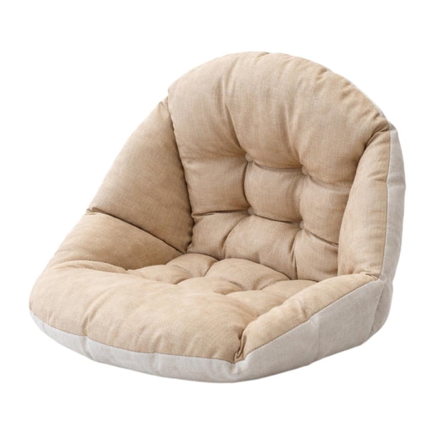 Cojín de repuesto para hamaca, silla colgante, cojín de asiento para cesta, almohadilla de asiento para el hogar, patio, oficina, sala de estar. Camello