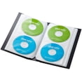 thumbnail image 2 of Capacity File CD Case, Portable DVD/VCD Storage, Polypropylene Protective CD Wallet, Binder, Holder, Booklet with Customizable Index for Car, Home, Office, 2 of 4