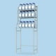 thumbnail image 4 of Organizador de Baño de Acero sobre el Inodoro - Estante de 3 Niveles con Ganchos Extraíbles, Ideal para Espacios Pequeños, 4 of 11