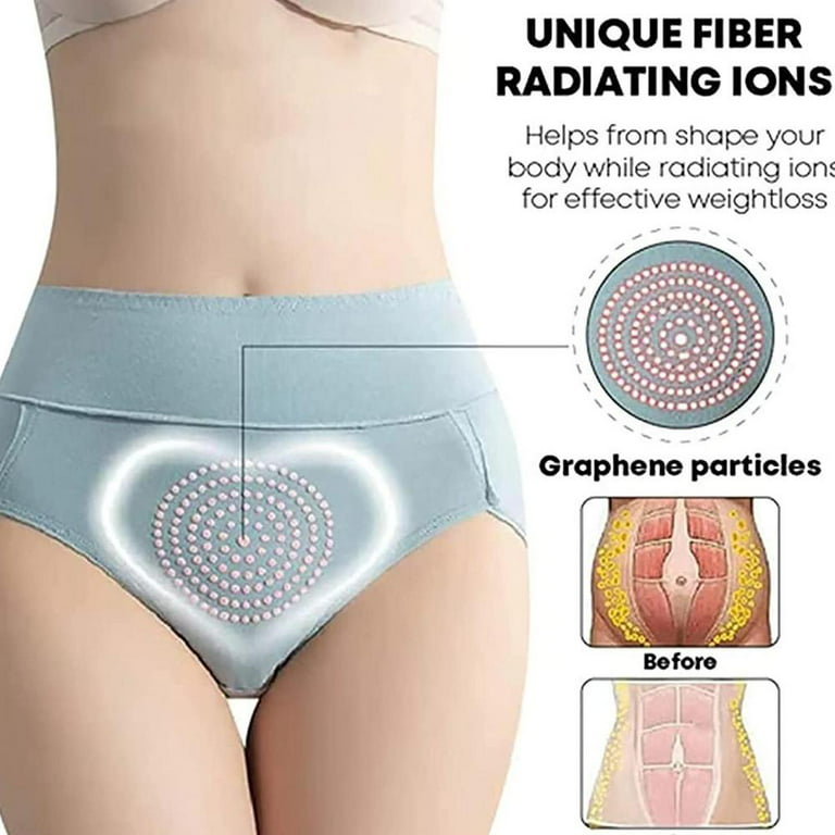 Tohuu Shapewear Thong SIMICA IONICS High Waisted Graphenefiber Slimtech  Shaper Tummy Control Thong for Women first-rate 