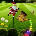 thumbnail image 5 of Christmas Solar Kettle Lights Garden Lawn Decorative Lights, Santa Solar Kettle Lights Outdoor Decor with Colorful LED Watering Can Design, Ideal for Festive Yard Decoration (Colorful Lights), 5 of 7