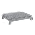 thumbnail image 2 of Global Industrial Folding Wire Container, 5000 Lb Capacity, 48"L x 40"W x 42-1/2"H, 2 of 6