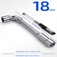 thumbnail image 1 of 1PCS Clé en Forme de L pour Douille de Tuyau Ensemble d'Outils de Réparation de Voiture Clé Hexagonale Ensemble d'Outils à Main Clés Ensemble d'Outils de Voiture 18mm, 1 of 6