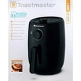 thumbnail image 3 of Toastmaster 2 Quart Air Fryer oil free frying auto shut off, nonstick inner basket (Black), 3 of 3