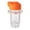 Orange, variant on Lemon Squeezer, Screw-Top Lemon Squeezer,Manual Citrus Juicer with Lid & Filter,Silicone Juicing Device,1.77x3.23x1.65 inch Portable Juice Extractor for Cocktails,Drinks,Cooking & BBQ (Orange)
