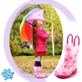 thumbnail image 3 of Botas de lluvia Puddle Play de PVC impermeables para niños pequeños, 3 of 8