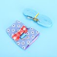 thumbnail image 3 of Bunny Harness And Leash Set,  Chest Harness Pet Leash Harness Set Rabbits Vest Harness Breathable Chest Strap Traction Rope For Hamster  Kitten Small Animals, 3 of 8