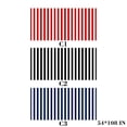 thumbnail image 3 of 54 X 108-Inch Tablecloth Party Decoration Tablecloth Plastic Striped Tablecloth Red Black Blue Family Dinner Picnic Barbecue Black Stripe 137*274CM, 3 of 3