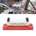 thumbnail image 1 of Marine Busbar, Dustproof Power Distribution Block  Electrical Conductivity with Cover for RV for Pickup Truck, 1 of 8
