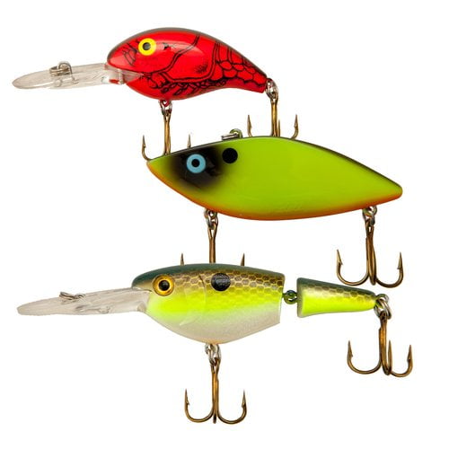 Pradco Deep CrankbaitB Box Fishing Lure Assortment