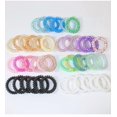 thumbnail image 2 of 10 Pcs Women Girls Spa Headband Sponge Face Wash Hair Band Wristband Flower Clips with 6pcs Spiral Hair Ties Set For Washing Face Makeup Skincare Hair Accessories, 2 of 5