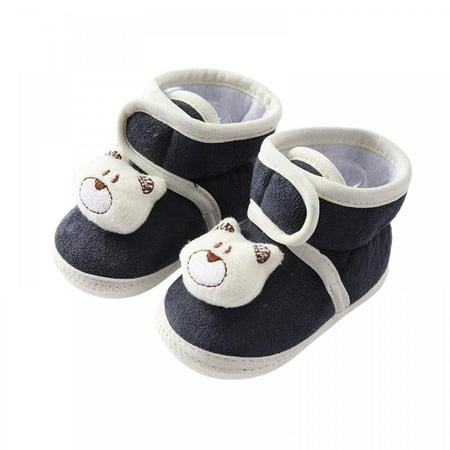 

Newborn Shoes Baby Boy Girl Soft Cute Casual Non Skid Booties Infant Winter Ankle Crib Slippers Socks Shoe Toddler First Walkers Shoes
