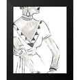 thumbnail image 2 of Vess, June Erica 20x24 Black Modern Framed Museum Art Print Titled - Fashion Plate Power III, 2 of 5