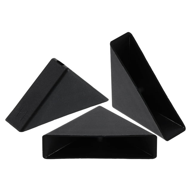 20Pack Corner Protectors 11x50mm Plastic Right Angle Corner Guards Cushion, Black