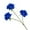 Dark Blue, variant on Artificial Rose Bouquet, Realistic Fake Roses for Wedding Valentine'S Day, Home Table Decoration Centerpiece in Vase (1Pcs) White