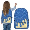 thumbnail image 2 of CoreLiving Ice Cream Backpack Cute Casual Shoulder Bag Large Capacity Lightweight Daypack with Side Pockets for Women Men Travel Hiking Camping Blue, 2 of 10