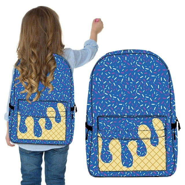 Série d'Outils Sac à Dos Anti-Goutte de Glace Sacs à Dos d'Épaule de Glace Sac d'Épaule avec Poches Latérales Mignon Grande Capacité