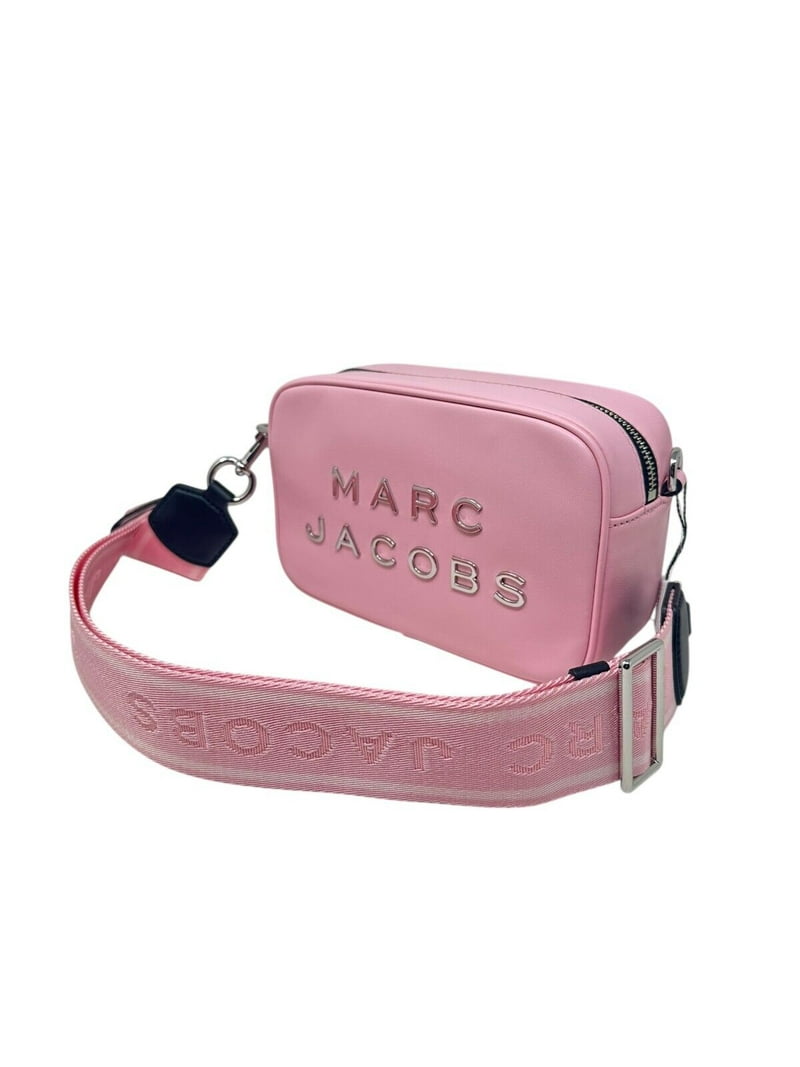 MARC JACOBS ショルダーバッグ ピンク Marc Jacobs The Flash Bubblegum Pink Smooth Leather Camera
