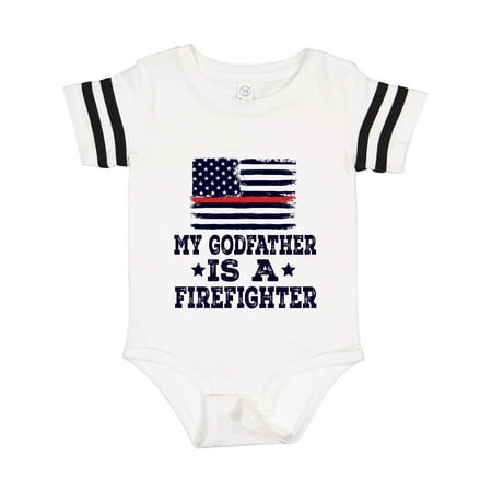 

Inktastic Firefighter Godfather Fireman Gift Baby Boy or Baby Girl Bodysuit