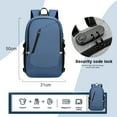 thumbnail image 2 of Travel laptop backpack waterproof anti-theft backpack with lock and USB charging port, 2 of 6