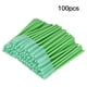 thumbnail image 4 of Vogacara 100 Uds. Cepillo para pestañas extensiones de pestañas de un solo aplicador de varitas de rímel flexible para viajes de negocios en el Pinceles de maquillaje y herramientas Vogacara CE001638-00, 4 of 6