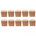 thumbnail image 1 of 2x 10Pcs bloques cuadrados de maciza bloques de de adornos de piezas-para artesanías, proyectos de carpinte perfecl Bloques de madera, 1 of 7