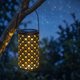 thumbnail image 4 of Solar Lanterns Outdoor Waterproof Hanging Solar Lights Metal Decorative LED Lanterns For Yard Patio Tabletop Garden Decor Butterflies Light Effect, 4 of 9