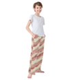 thumbnail image 3 of FORMRS Boys Pajama Pants with Pockets Size 6-8Y Kids Lounge Sleep Bottoms, Soft Pink Pattern, 3 of 8