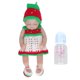 thumbnail image 1 of Muñeca de silicona de 10 pulgadas para niña, muñeca realista de bebé Reborn de silicona, brazos móviles, piernas, muñecas de bebé recién nacido con botella de leche, 1 of 9