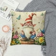 thumbnail image 2 of Spring Throw Pillow Covers , Spring Floral Cushion Covers,Kids Butterfly Bee Cushion Cases, All Season Decorative Pillow Covers For Home Bedroom Sofa Bed, 2 of 5