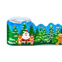 59ft Bulletin Board Borders Christmas Themed Border Trim Wall Decals for School Office Whiteboard Chalkboard Decoration