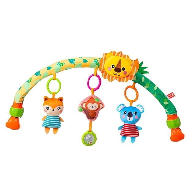 Arco De Juguete Para Cochecito De Bebé, Suave, Para Desarrollo Temprano, Con Forma De León