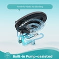 thumbnail image 3 of HOROW T36 Black Smart Bidet Toilet, Auto Open/Close Lid, Built-in Pump Dual Flush, Heated Seat 6-Level, Warm Air Dryer, 12" Rough-In, 3 of 14