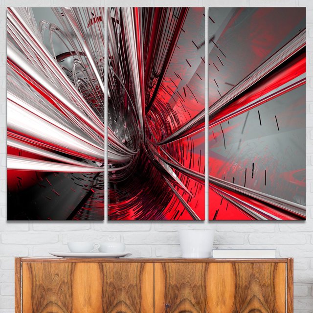 Tableau moderne imprimée sur toile Design Art Abstrait au milieu