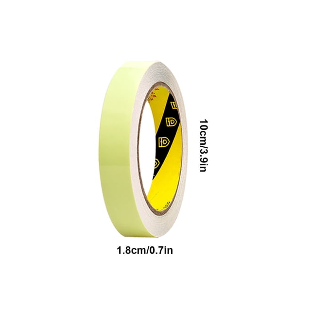 A Roll Of Ten-meter Long Luminous Fluorescent Night Self-adhesive Safety Sticker
