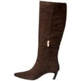 thumbnail image 2 of Dune London Siana Suede Boot, 38/8, Brown, 2 of 5