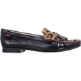 thumbnail image 4 of Womens Marc Joseph NY Fashion Shoes Wall Street Tassel Loafers, Black Patent, 4 of 6
