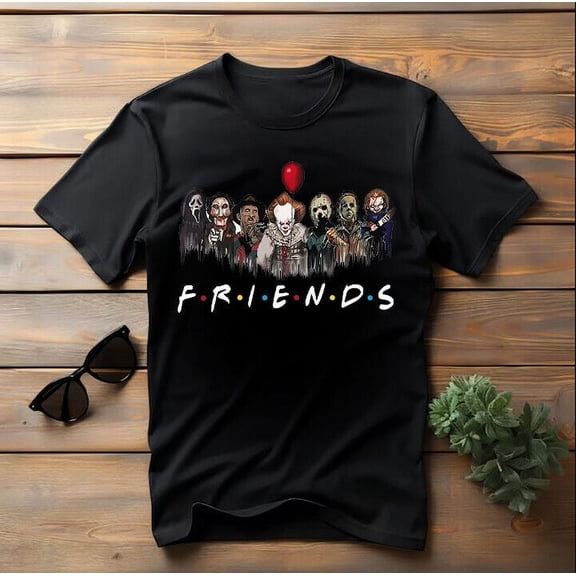 Friends Halloween Shirt, Horror Movie Shirt, Horror Movie Killers T-shirt