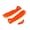 Orange, variant on Honey Badger Knives Additional Knife Handles with Honeycomb FRN