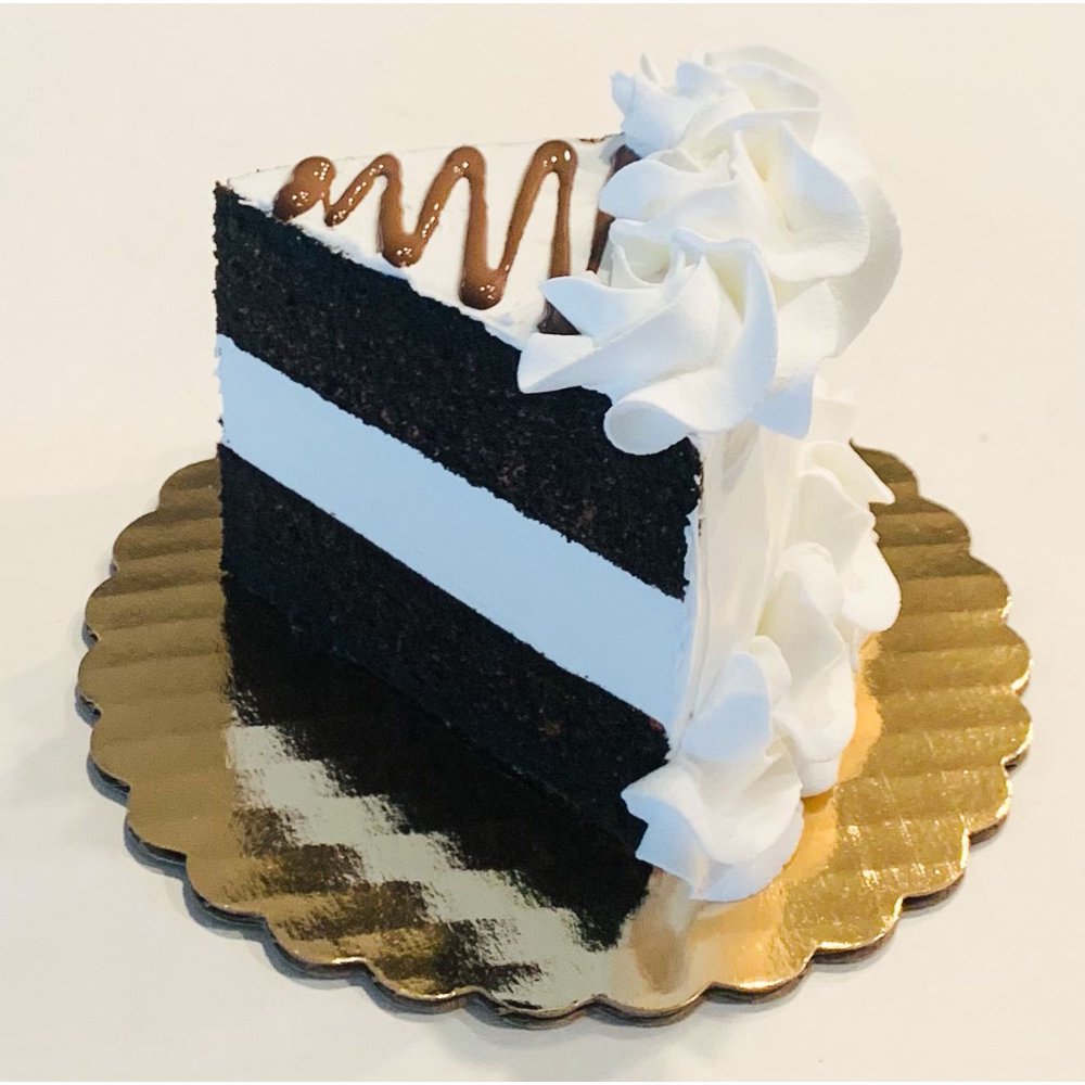 Fake Piece of Cake Sliced Prop Decoration Vanilla